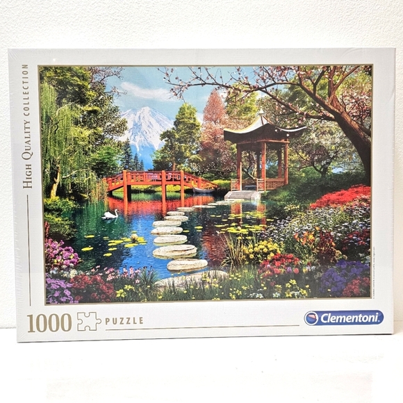 Clementoni High Quality Collection Fuji Garden 1000-Piece Jigsaw Puzzle - Picture 9 of 10